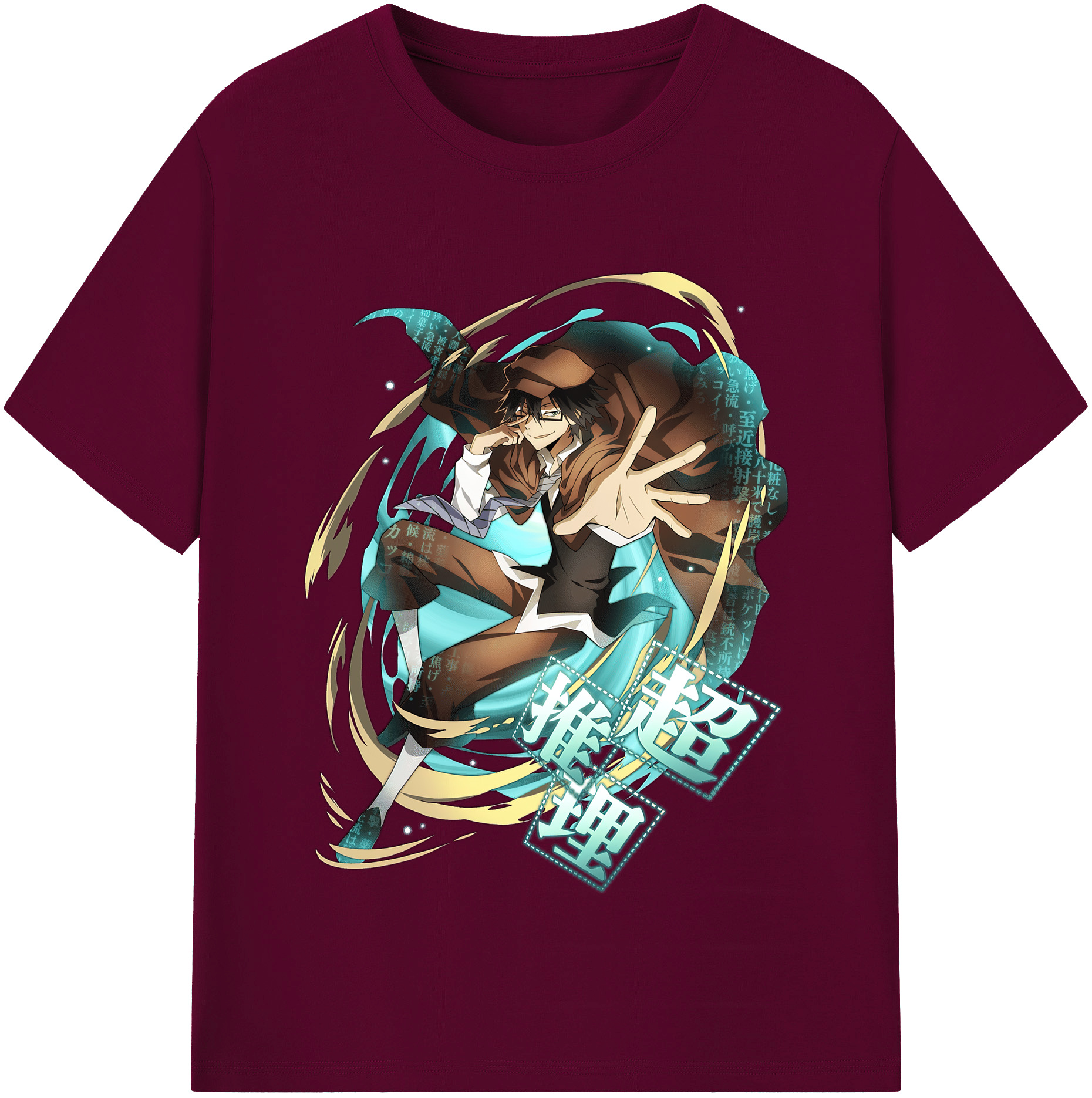 （画像用） 文豪ストレイドッグス Bungo Stray Dogs レディースカジュアルプリントTシャツ（綿100％）